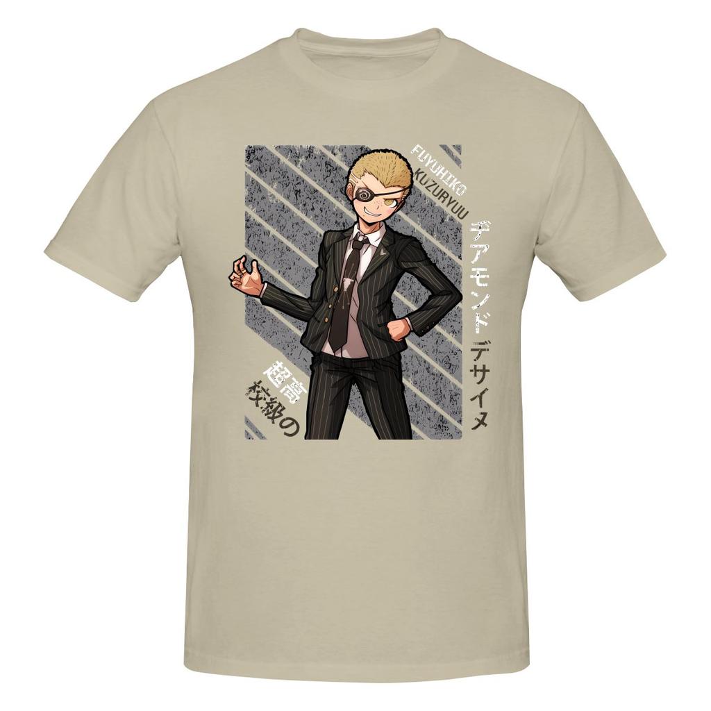 Funny Fuyuhiko Kuzuryu  Super Danganronpa Unisexs Printed Tshirt Unisex T Shirtharajuku