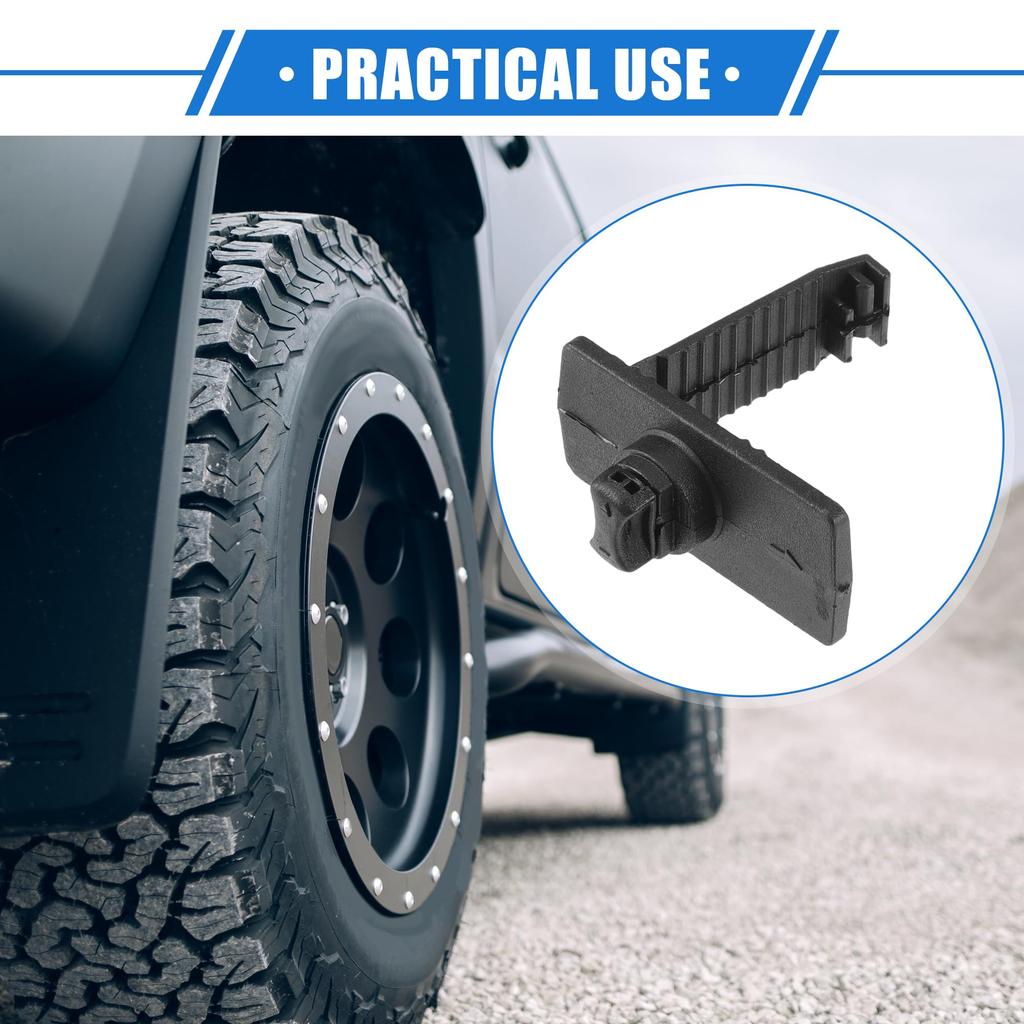 VekAuto Honda and Acura 2 Pack Car Holder Retainers Made of Non-slip Black Plastic L-Shaped Floor Mat Retainer Clips