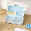 Portable Medicine Box Sub-packing Mini 7 Days Old Man Travel Pillboxes Large Capacity Storage Box