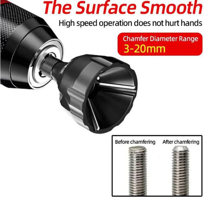 Deburring External Chamfer Tool Remove Burr Clean Bolt Tools Cutter Bolts Thread Fillet Trimming Knife Accessories 3-20mm 5-25mm