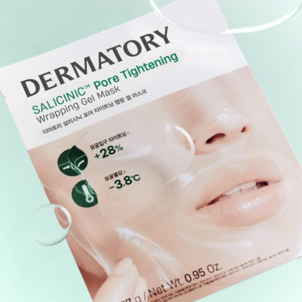 DERMATORY Salicinic Pore Tightening Wrapping Gel Mask 10 Sheets