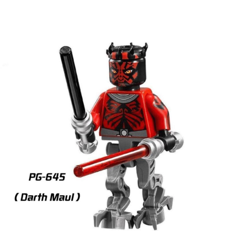 Строительный блок Минифигурки Игрушка Звездные войны Штурмовик Дарт Мол Пластиковый собранный строительный блок PG645