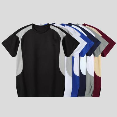 Unisex Short Sleeved Training Fitness Running Breathable Trendy Sports Casual Round Neck T-shirt