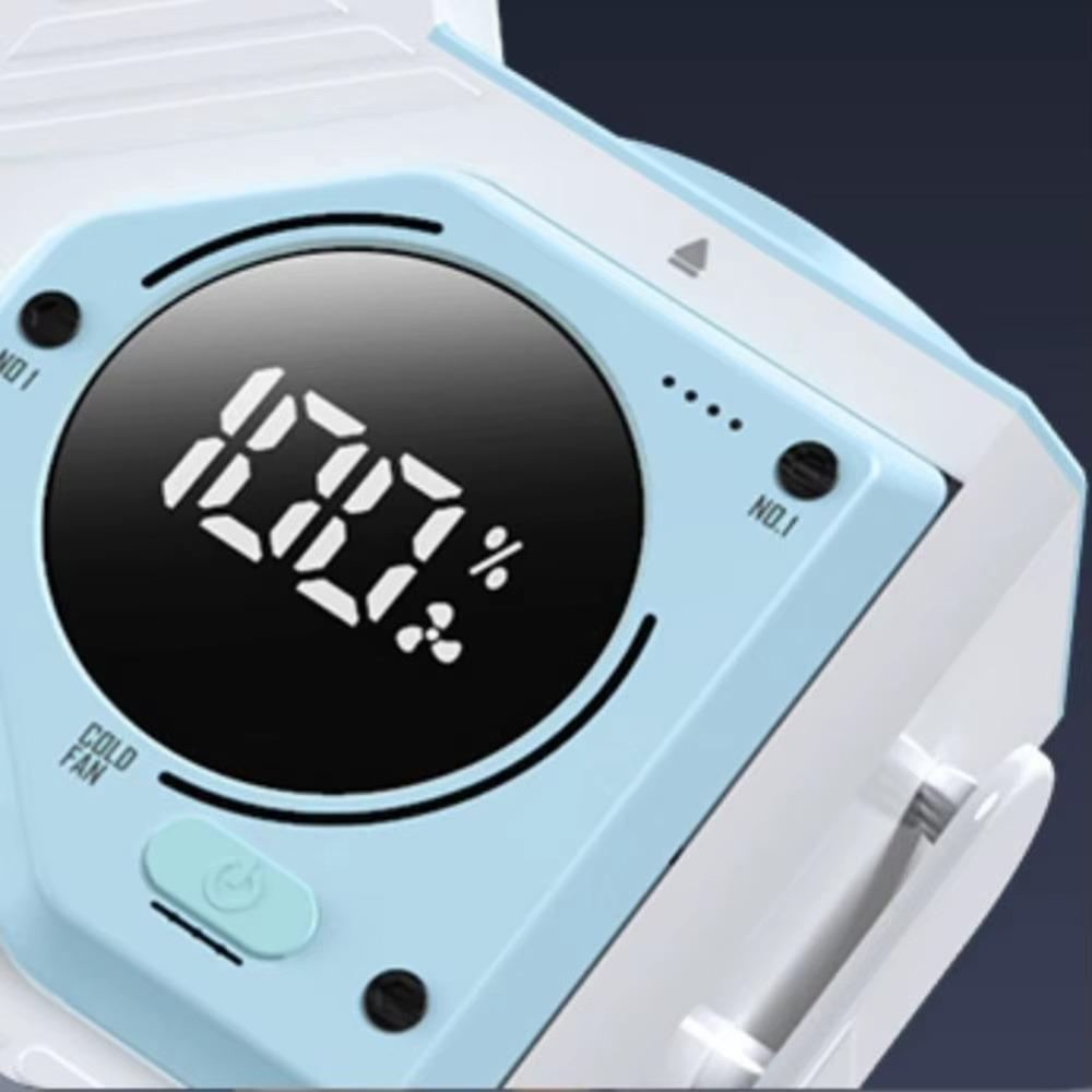 5000/9800mah Hanging Waist Fan Wearable Mini Electric Fan Portable Waist Clip Fan  Outdoor Work