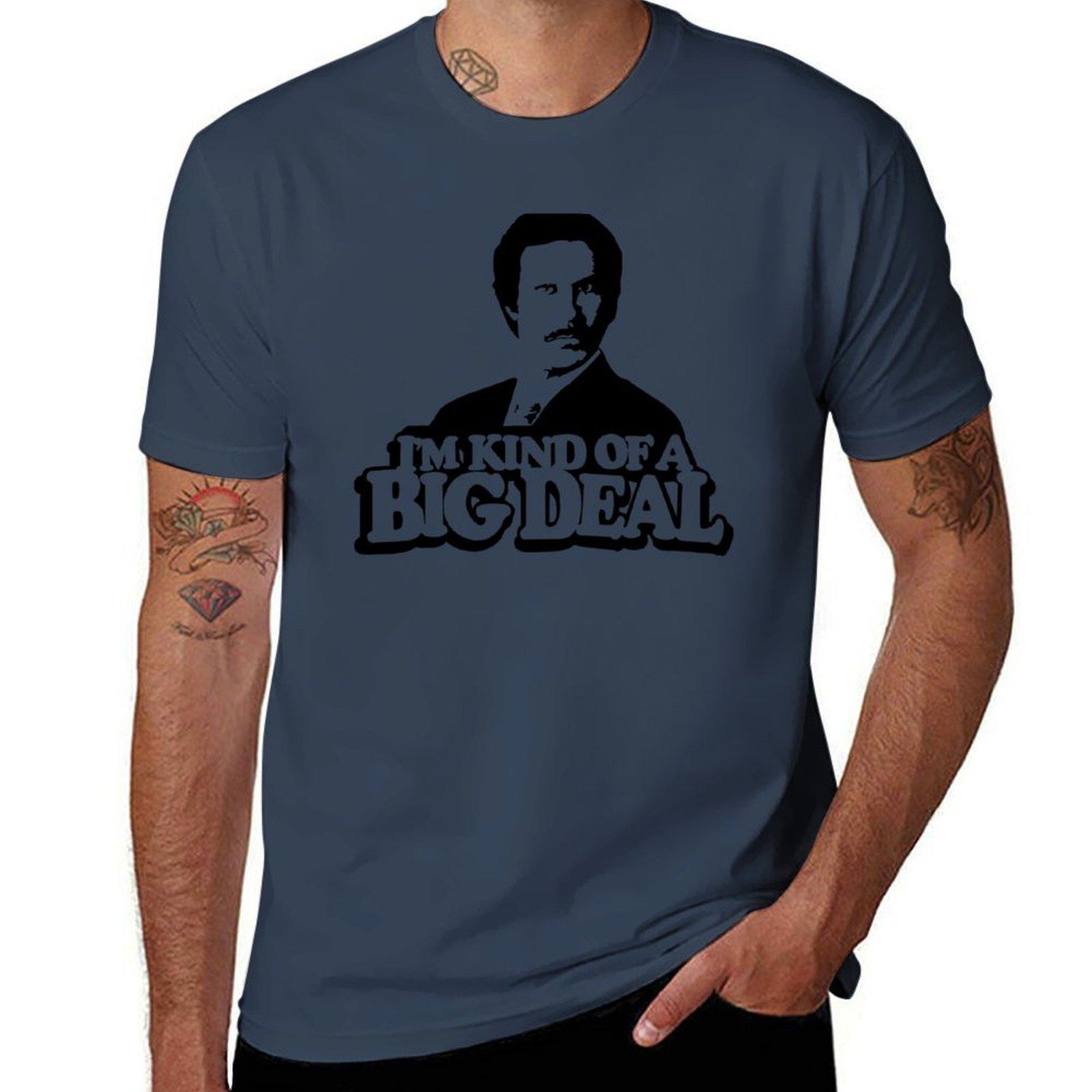 Im Kind Of A Big Deal Anchorunisex Tshirt Casual Streetwear Short Sleeve Tee S
