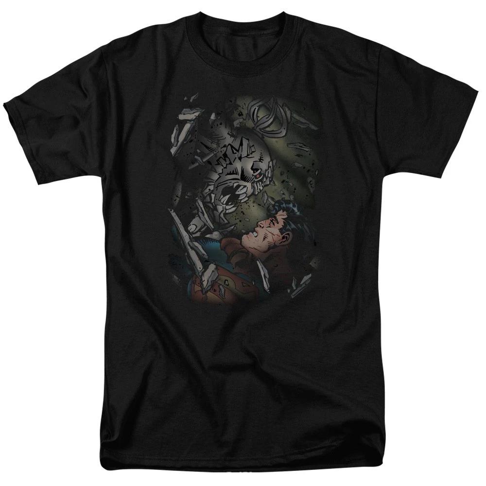 DC Comics - Superman - Epic Battle - Unisex Short Sleeve Children s T-shirt - Black 100