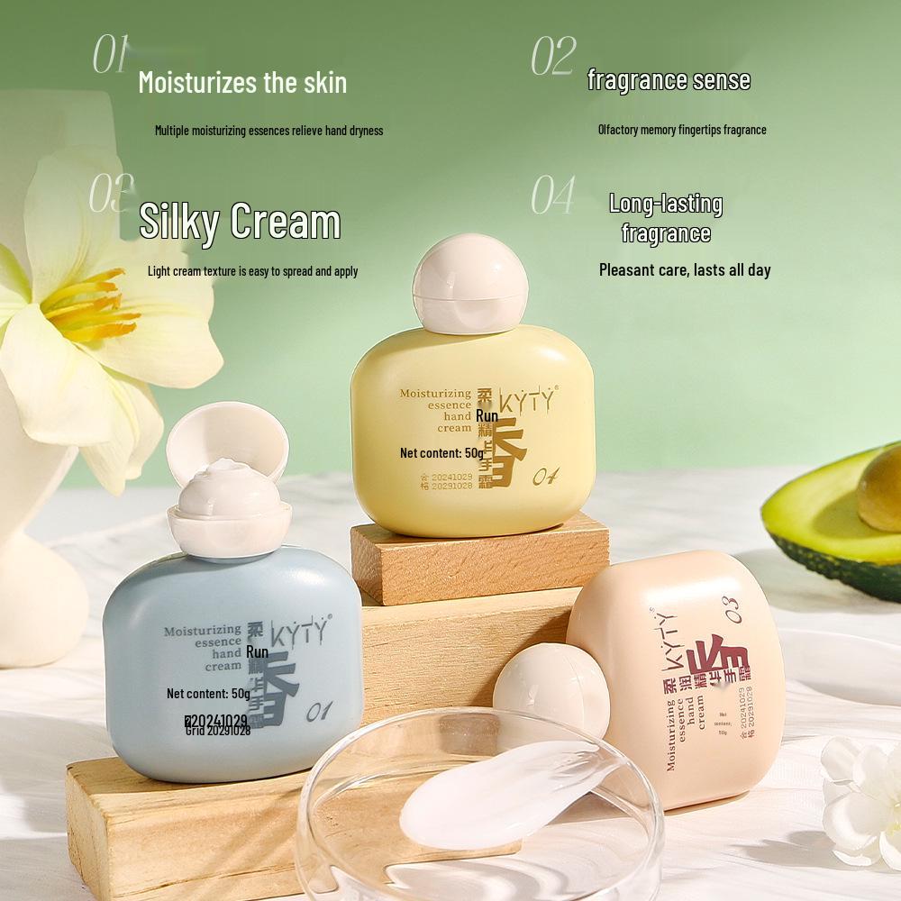 KYTY Chubby Hand Cream: Moisturizing, Hydrating & Brightening with Anti-Cracking Formula.