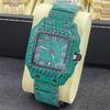Hip Hop Full Quartz Wristwatch Men Couple Waterproof Calendar Business Style