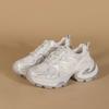 Grape mother comfortable thick-soled dad shoes sports shoes summer light models women's color matching design women's shoes soft soles are not tired