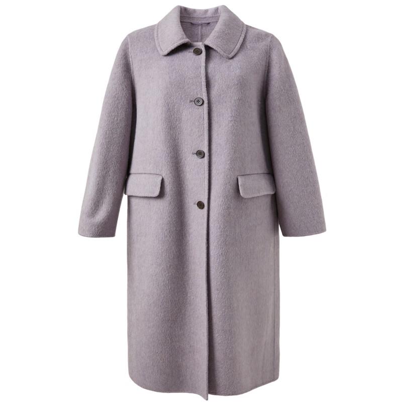 Sancai 2025 Winter Elegant Loose Double-Faced Wool Coat