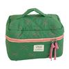 Green Fruit Bow Cosmetic Bag High Value Travel Cosmetics Portable Contrasting Color Portable Storage Bag Wash Bag