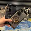 Suitable for Samsung S25ULTRA Phone Case Electroplated, Breathable and Heat-dissipating Gyroscope Bracket, S24PLUS Lens Film Protection