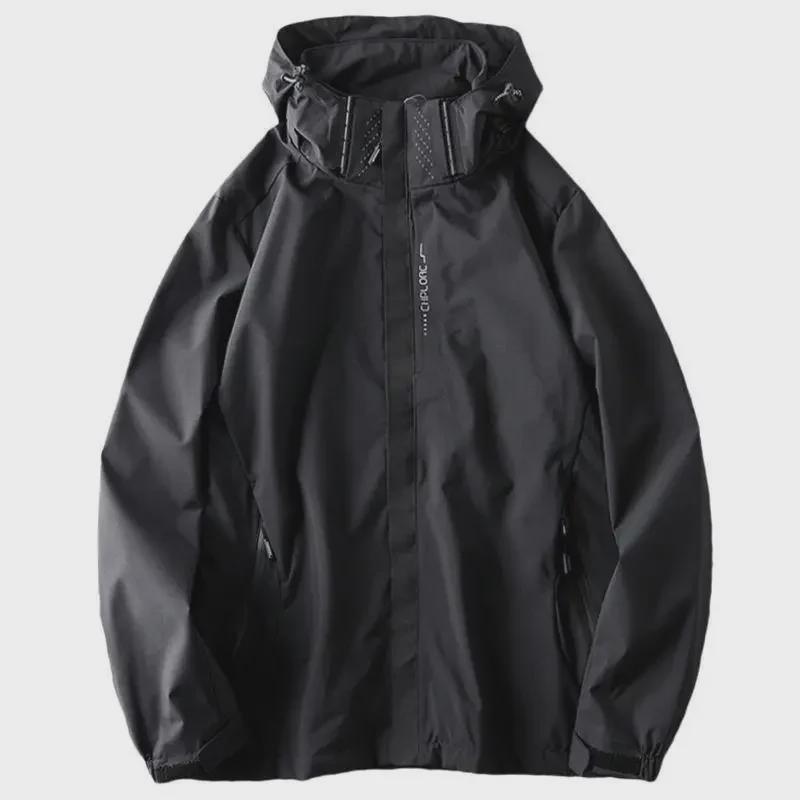 Men's American-Style Windproof Waterproof Outdoor Jacket - Spring/Autumn