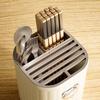 Porte-outils multifonctionnel pour cuisine avec compartiments pour ustensiles Boîte de rangement gain de place pour cuisine