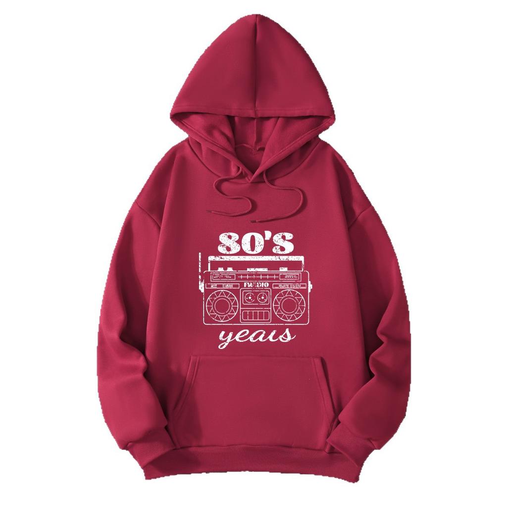 Casual Versatile Hooded Sweater Women's 2025 New Fashion Simple Pullover Trendy Long-sleeved Top Jacket