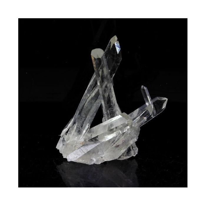 Pierres et Minéraux. Quartz biterminé. 38.0 ct. La Gardette Mine, Bourg d'Oisans, Isère, France.