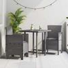 Garden Chair 2 pcs Light Grey 53 x 49 x 85 cm Polypropylene