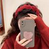Hair Hoop Non-Pressing Design Soft Knit Headband Wide Pleated High Hair Accessory Crown Autumn Winter