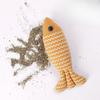 Pet Toys, Linen Fish, Mint Fish, Teeth Grinding, Teeth Cleaning, Biting Toy, Pet Throw Pillow, Self-entertainment, Cat Teasing, Linen Fish
