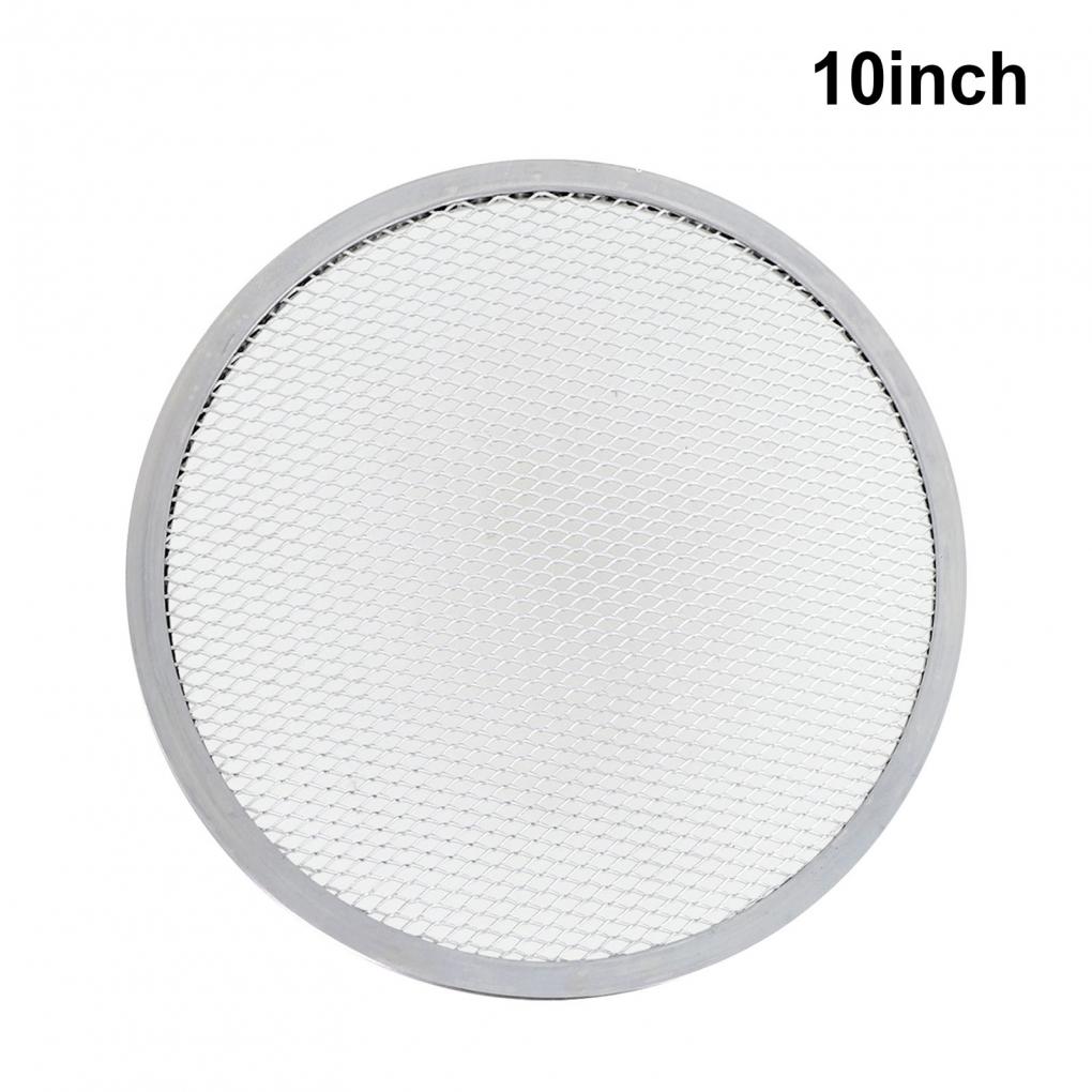 High Quality Aluminum Pizza Pan with Rolled Edge and Ventilation Design