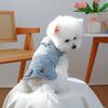 Denim Doggie Pet Jacket Sleeveless Vest Jeans Coat Autumn Spring Wear Apparel For Small Medium Dog XS XL Cat Puppy Clothes Goods