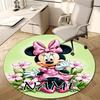 Personalized M-Minnie Round Chair Office Rug - Perfect for Mat, Office Chair & More - Ideal Gift for Birthdays and Holidays
