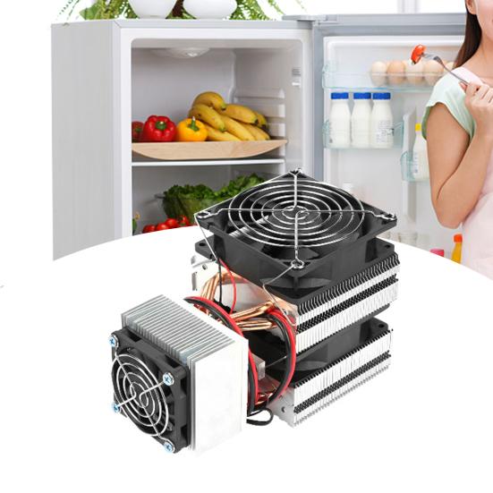 Mini-Halbleiter-Kühler mit schneller Kühlung, feuerfestes ABS, 20A, 180W Kühlgerät, DIY Elektronischer Kühler zur Herstellung eines kleinen Kühlschranks