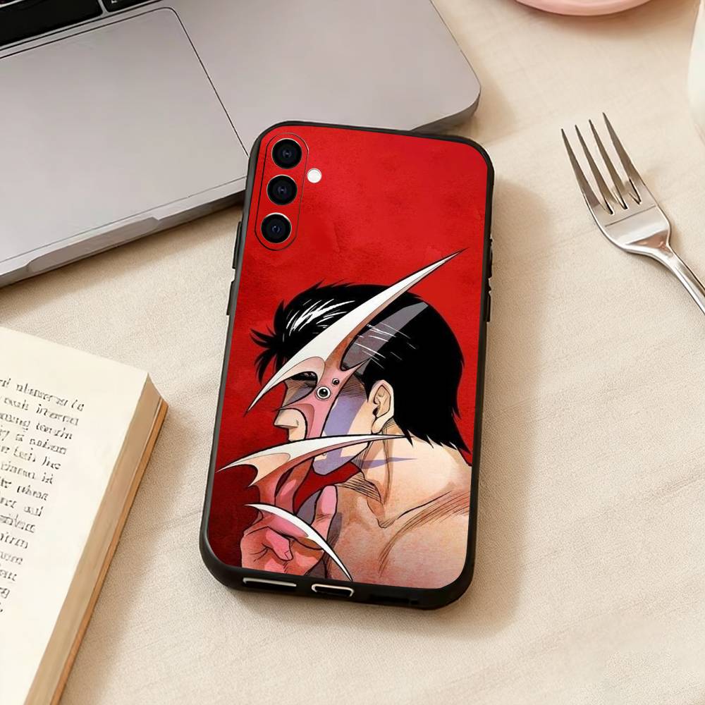 Anime p-Parasyte-e Phone Case Black Silicone Soft For Samsung Galaxy A73,A72,A71,A70,A53,A52,A51