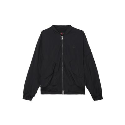 Giacca con Zip Logo Monocolore Uomo Giacche Nero FN4624-010