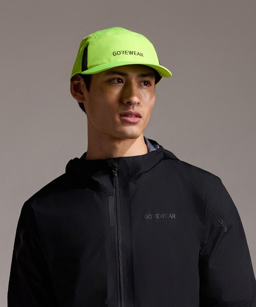 GOREWEAR Gore-Tex Waterproof Cap - Neon Yellow