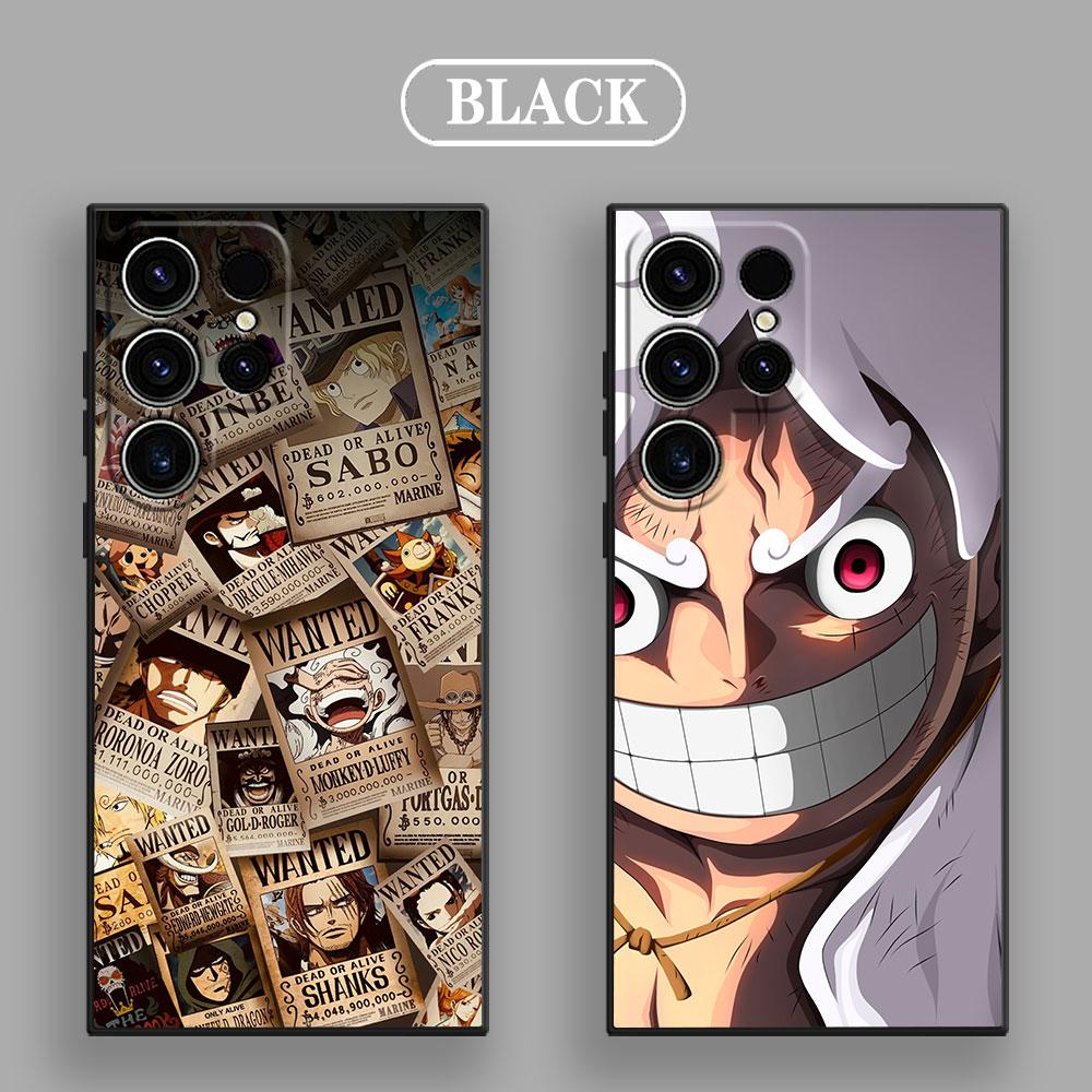 Ones Pieces Straw Hat Pirates Luffy Phone Case For Samsung Galaxy S25 S24 S23 S20 S21 FE S26 S22 Ultra S26 Plus S25FE Soft Cover