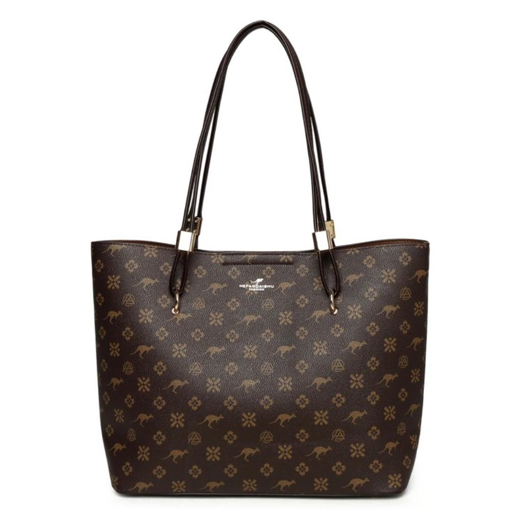 Tote Bag Unisex Faux leather Large Capacity Office Daily