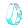 Silicone Strap for Xiaomi Mi Band 3 4 5 6 7 Bracelet Sport Miband 6 7Replacement Wristband Double Buckle Correa Belt Accessorise