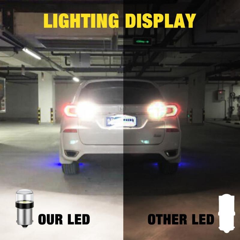1Pc P21/5W Led 1157 High Bright Car Light BAY15D 1156 P21W Ba15S żarówka R5W R10W 3030SMD Auto uniwersalny kierunkowskaz cofania hamulec biały DRL DC 12V