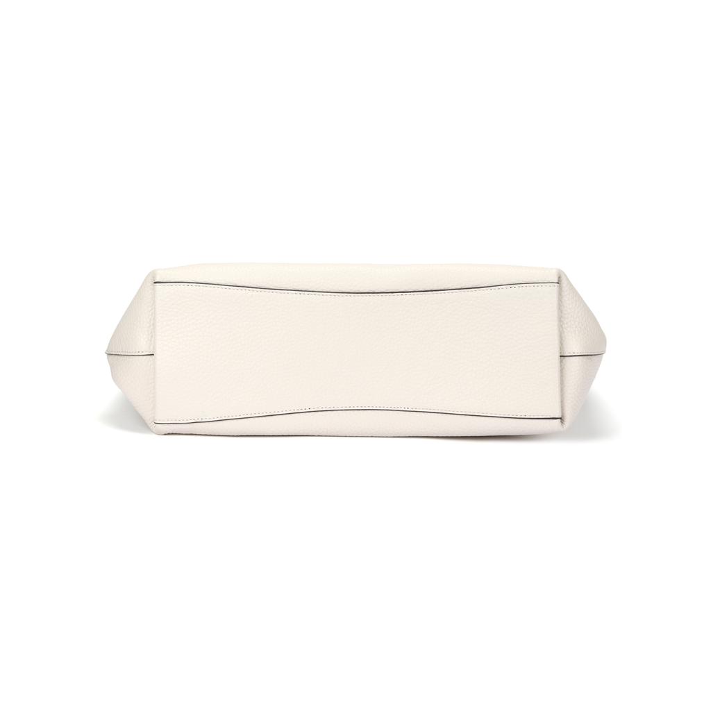 Coach Borsa a Spalla in Pelle con Logo Stampato Stile 30 Grande Borse da Donna Bianco CY684-IMCHK