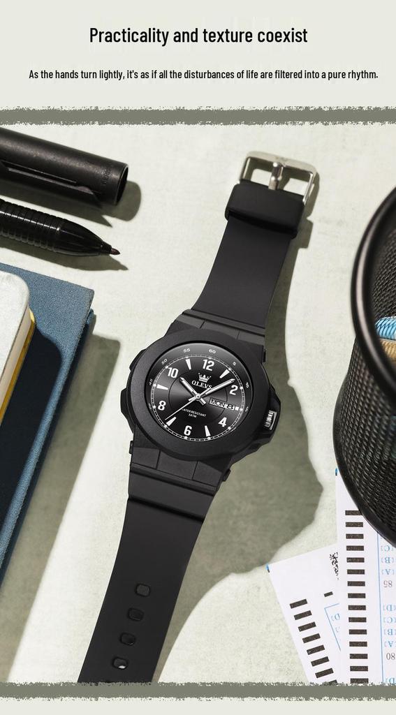 Oulishi Unisex Leise Prüfungs Sport Mode Elektronische Uhr