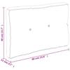 2 Piece Pallet Cushions Pink Fabric