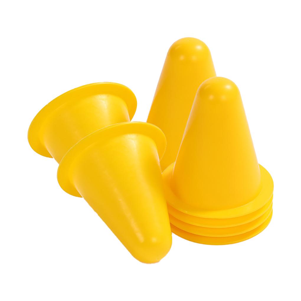 10pcs/lots Skate Marker High Elasticity Lightweight Soccer Training Cones Wear-Resistant Marking Barrier for Basketball Games