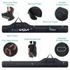 Lixada Fishing Rod Case, Fishing Bag, Portable Fishing Rod Storage Bag, Rod Case, Tackle Bag (Black, 170)
