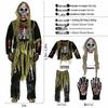 Burnt Zombie Costume Set: Halloween Masquerade Party and Haunted House Props
