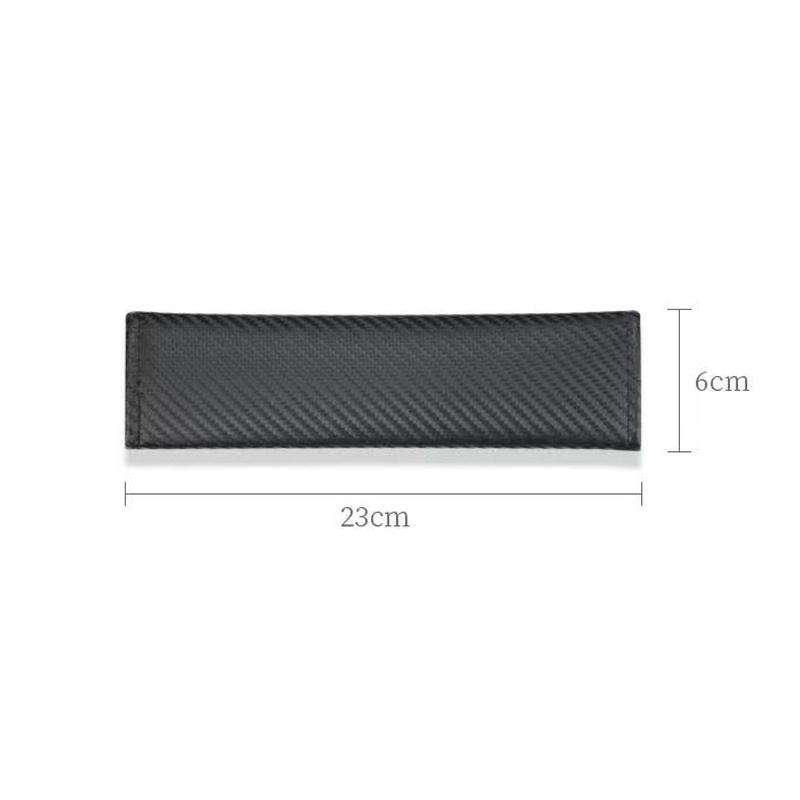 CAONU1 Leather Car Seat Belt Cover Protective shoulders Car Decoration Strap Pad For KIA KN Sportage GT Line Ceed Sorento K3 K5 Picanto