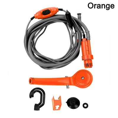 DC 12V Portable Car Shower Set Travel Camping Shower Heads Outdoor Handheld Shower Cleaning Tool