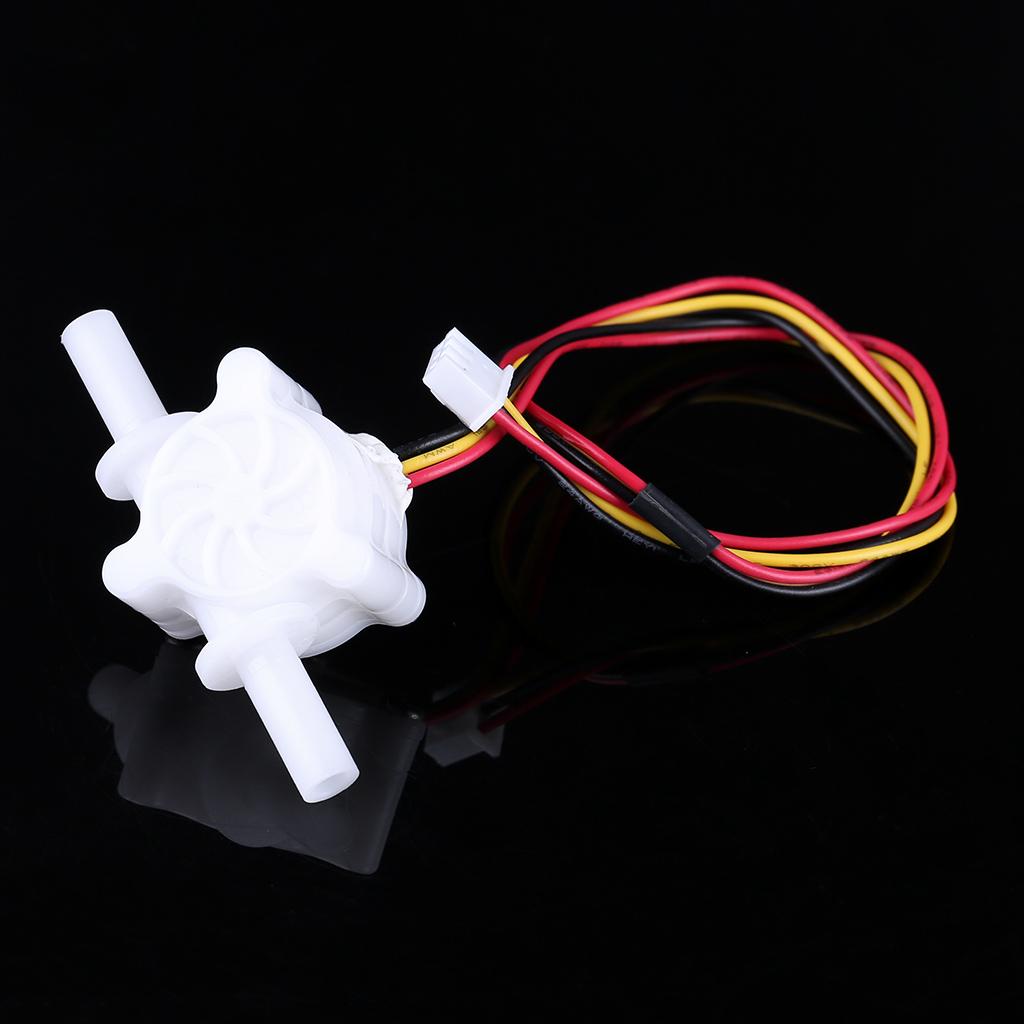 Food Grade Hall Effect Water Flow Sensor Switch 0.25-3.0 L/min 65mm Fluid Counter Meter Flowmeter DC5V for Agricultural