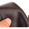 1.0mm thick dark brown top layer cowhide leather material for car seats, door panels, oily retro sofa cushions, whole piece of l