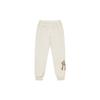 New MLB MONOGRAM Collection New York Yankees 24FW Casual Pants Knitted Sweatpants Unisex Dark Cream 3APTM0144-50CRD