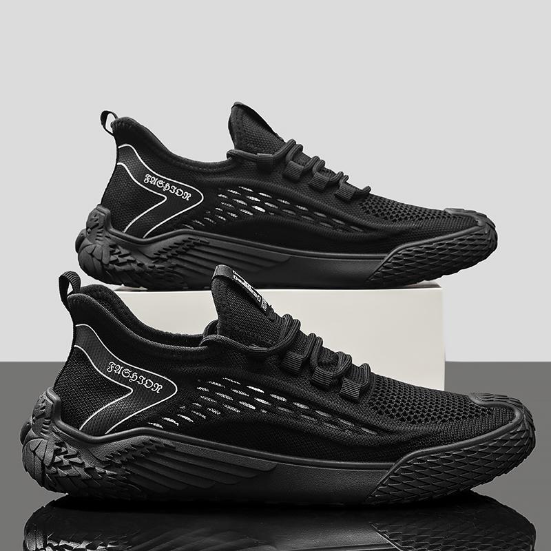 

Летняя обувь для мужчин кроссовки повседневные дышащие спортивные уличные сетчатые теннисные для бега для хайкинга на платформе роскошные дизайнерские лоферы 39 чёрный