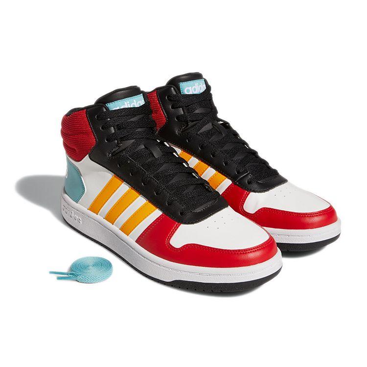 Adidas Hoops 2.0 Mid Multi-Color Men Sneakers GY5890