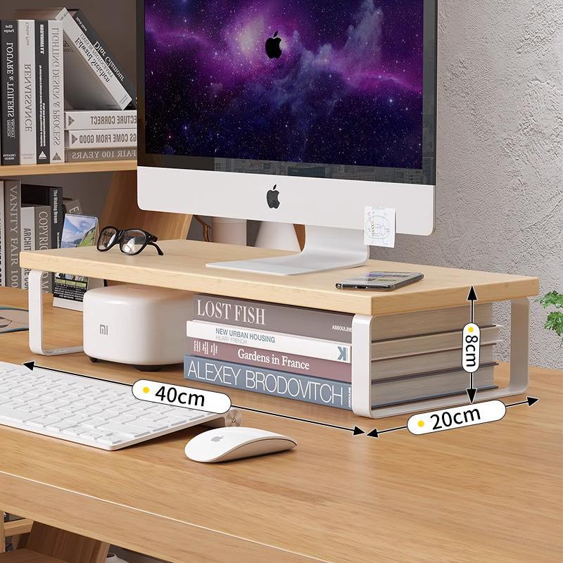 Desktop-Monitorerhöhung und Ablagefläche