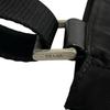PRADA Triangular logo Shoulder Bag black unisex used