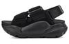LA Cloud Collection Fabric Fashion Sandal Women's Black 1137413-BLK